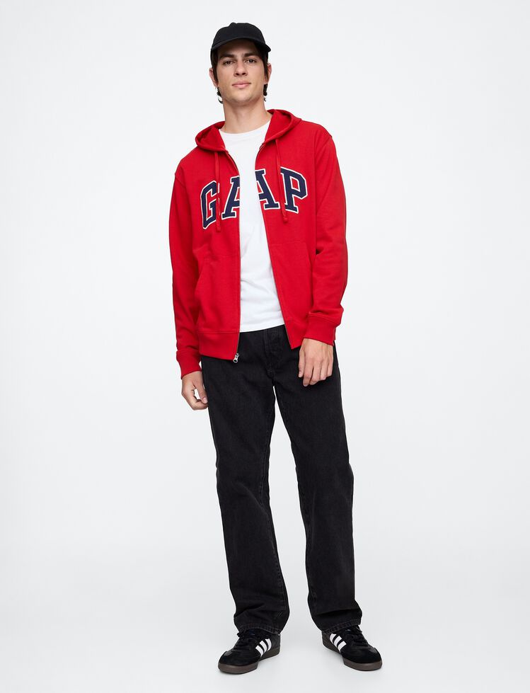 Gap Logo Zip Hoodie gap logo zip hoodie
