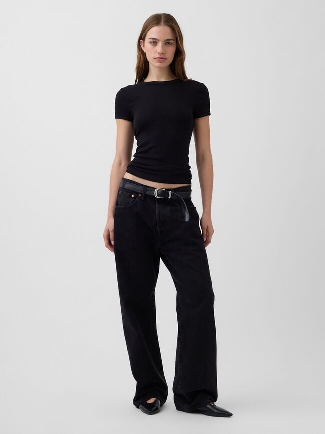 Modern Crewneck T-Shirt gap modern crewneck t shirt