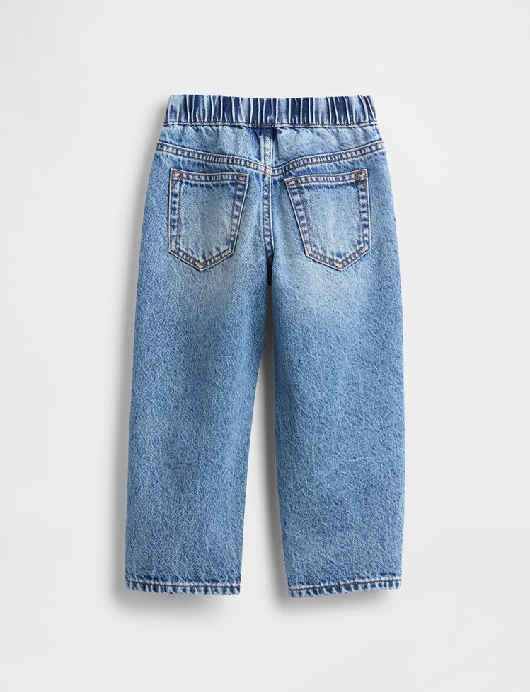 Baby & Toddler Pull-On Baggy Jeans gap baby toddler pull on baggy jeans