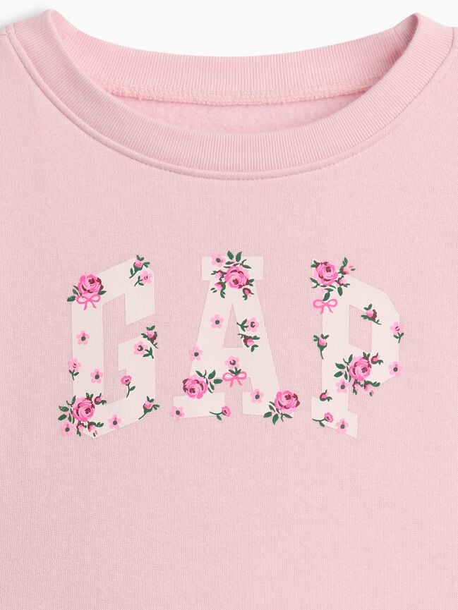babyGap Logo Sweatshirt Dress babygap logo sweatshirt dress