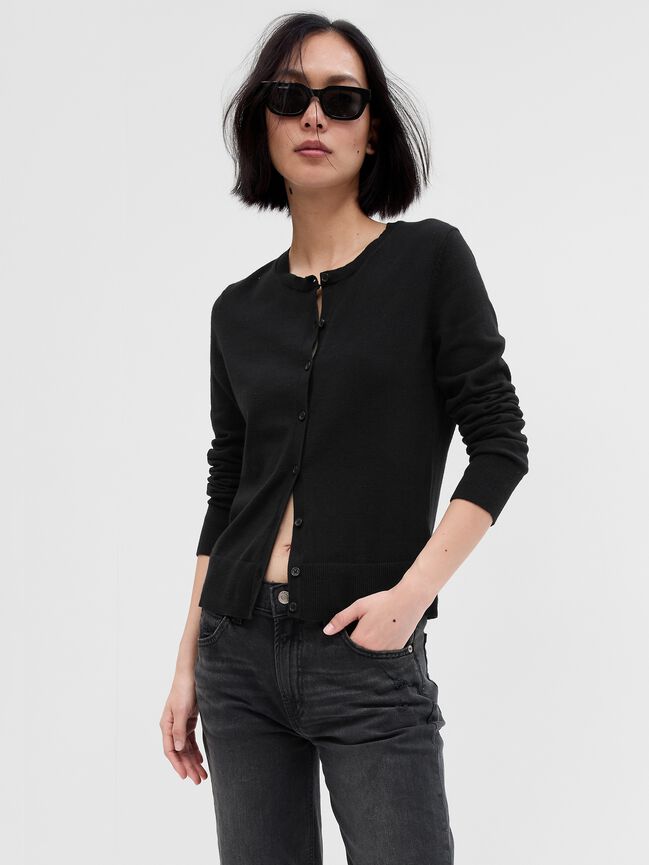 Crewneck Cardigan gap crewneck cardigan