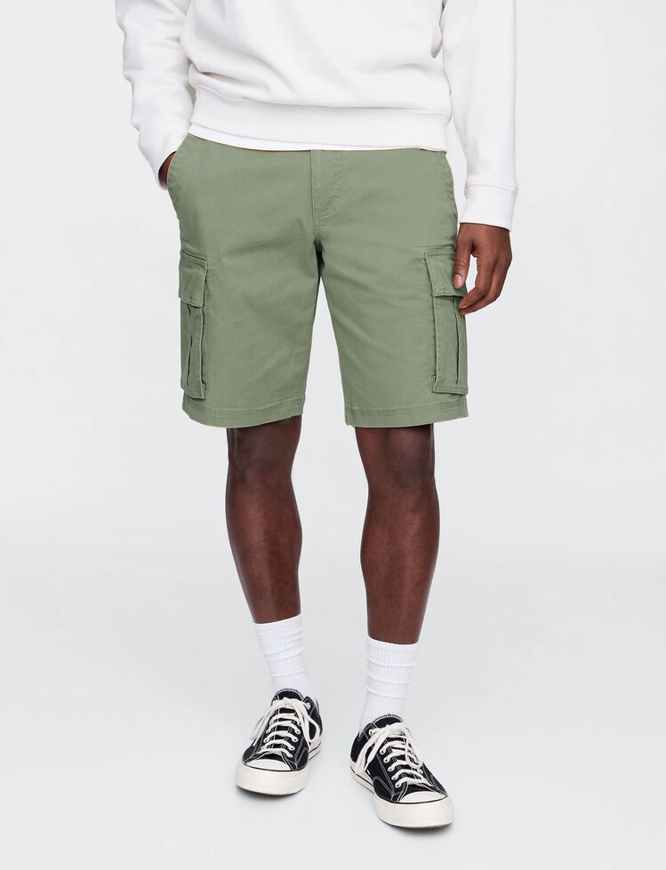 11" Essential Cargo Shorts gap 11 essential cargo shorts