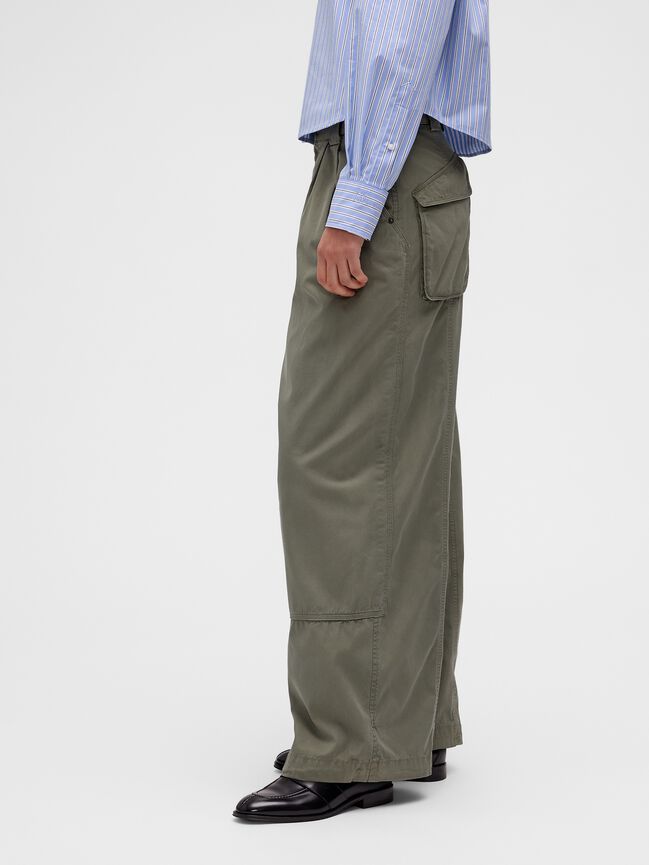 GapStudio Pleated Parachute Pants gapstudio pleated parachute pants