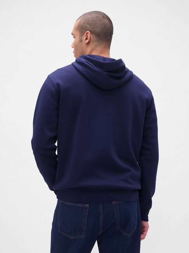Relaxed Gap Mini-Logo Hoodie relaxed gap mini logo hoodie
