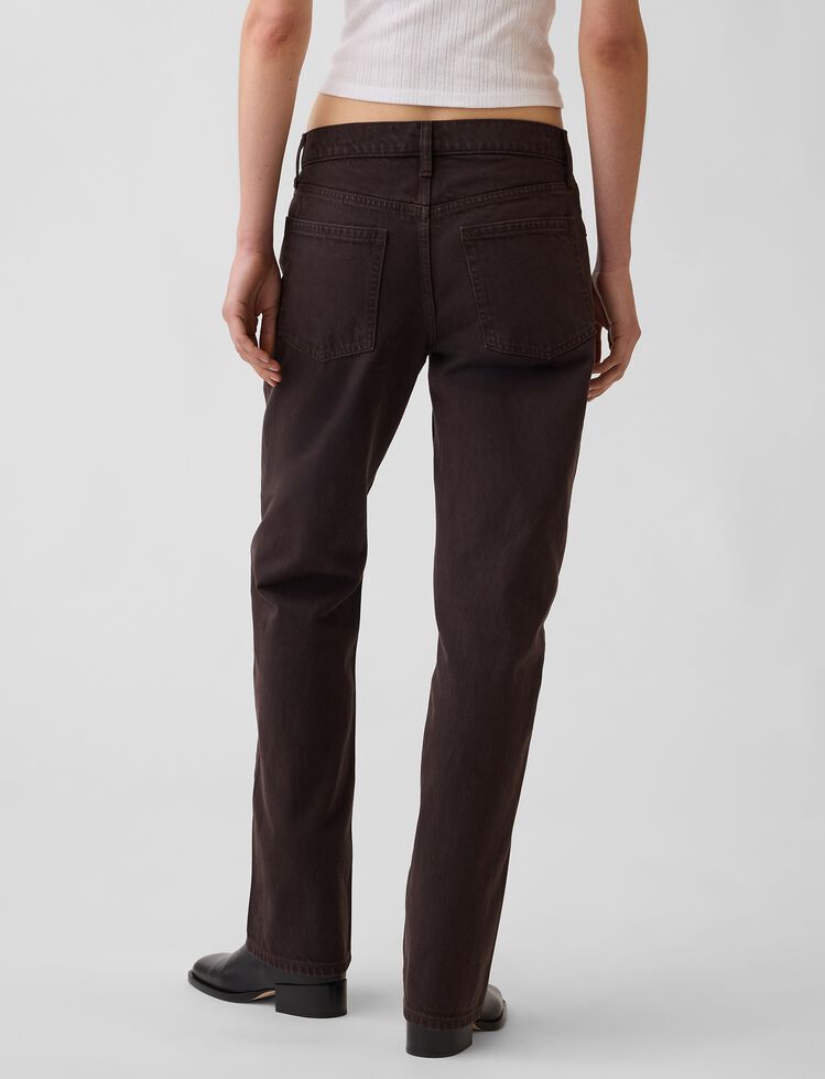 Mid Rise Straight Taper Jeans gap mid rise straight taper jeans