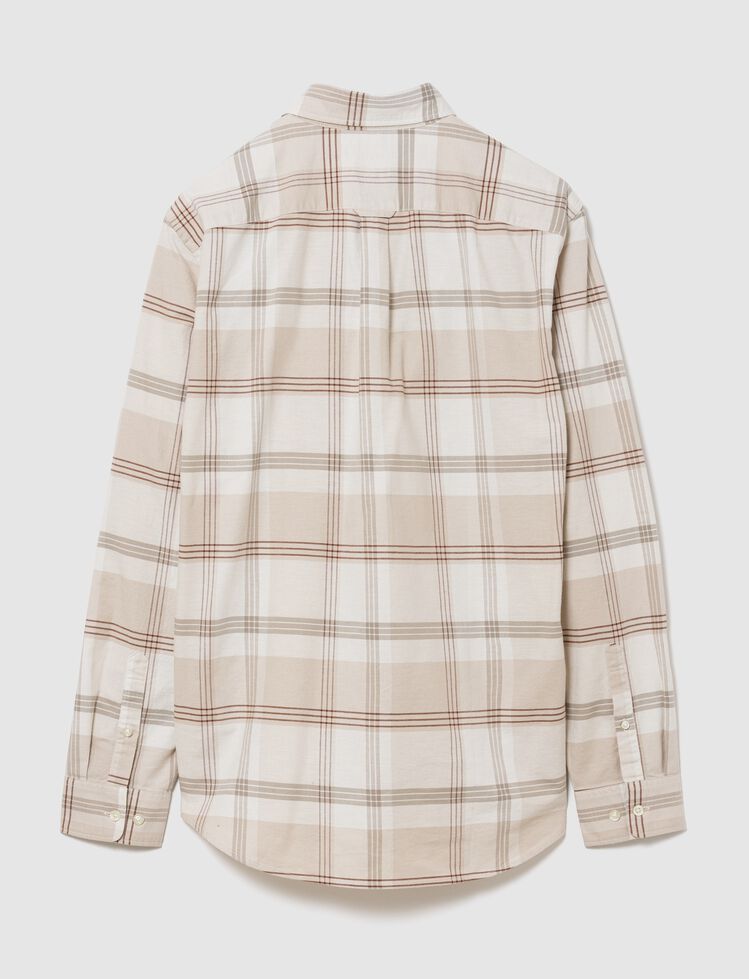 Plaid Oxford Button-Down Shirt gap plaid oxford button down shirt
