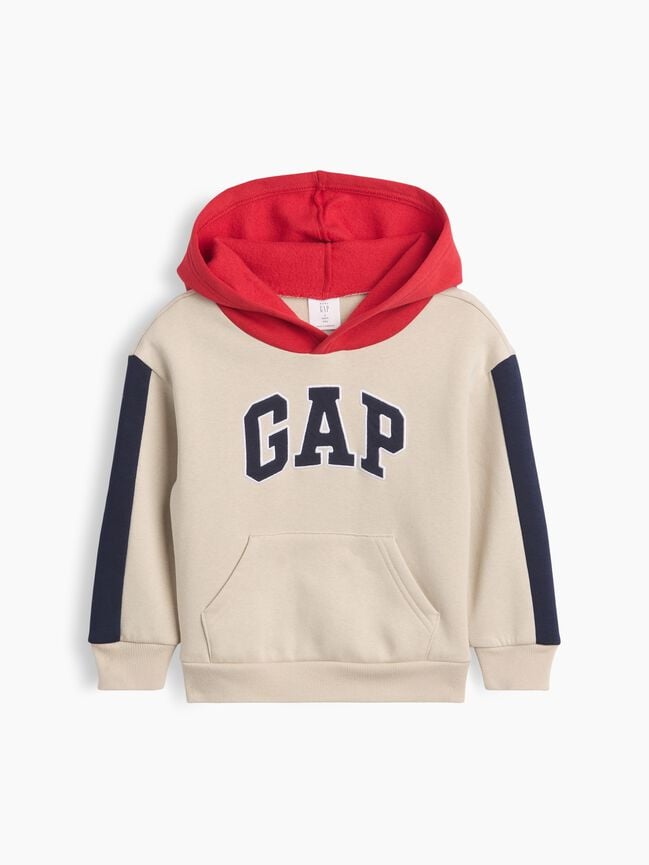 babyGap Relaxed Colorblock Logo Hoodie babygap relaxed colorblock logo hoodie