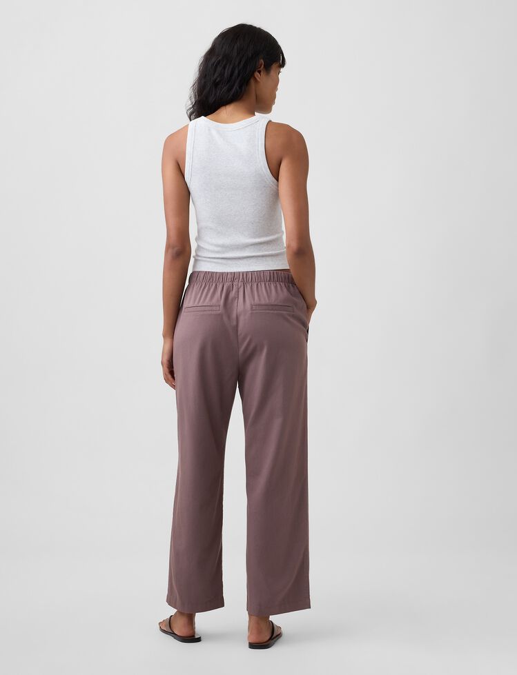 Mid Rise Easy Twill Pants gap mid rise easy twill pants