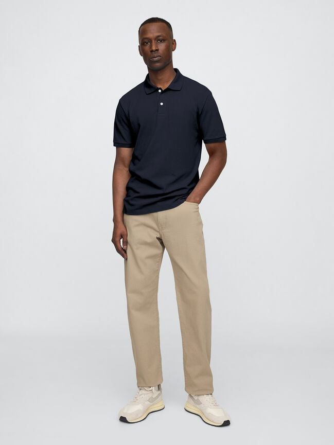 Stretch Pique Polo Shirt gap stretch pique polo shirt