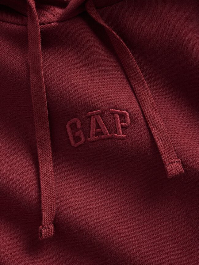 Relaxed Gap Mini-Logo Hoodie relaxed gap mini logo hoodie