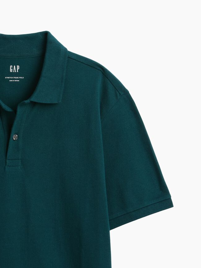 Stretch Pique Polo Shirt gap stretch pique polo shirt