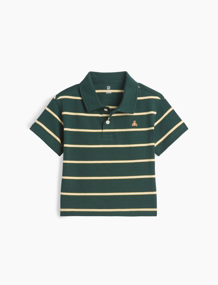 Baby & Toddler Boxy Polo Shirt gap baby toddler boxy polo shirt
