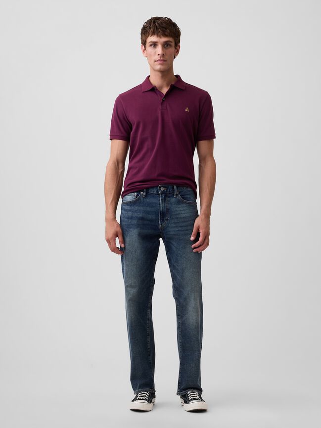 Stretch Pique Polo Shirt gap stretch pique polo shirt