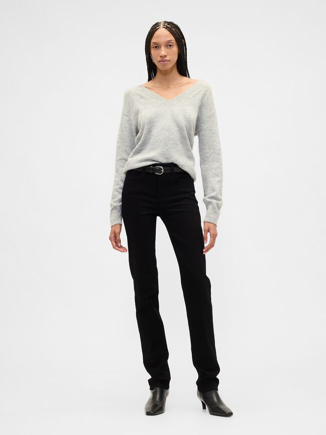 Mid Rise Classic Straight Jeans gap mid rise classic straight jeans