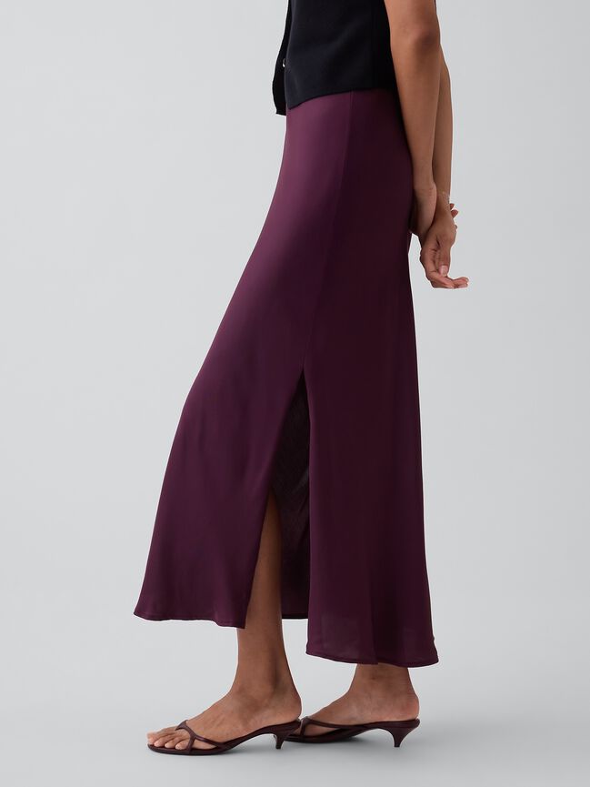 Maxi Slip Skirt gap maxi slip skirt