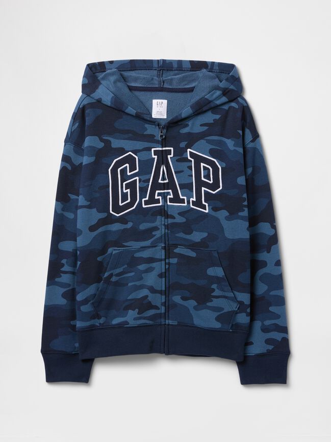 هودي مريح بسحاب للأطفال بشعار Gap هودي مريح بسحاب للأطفال بشعار gap
