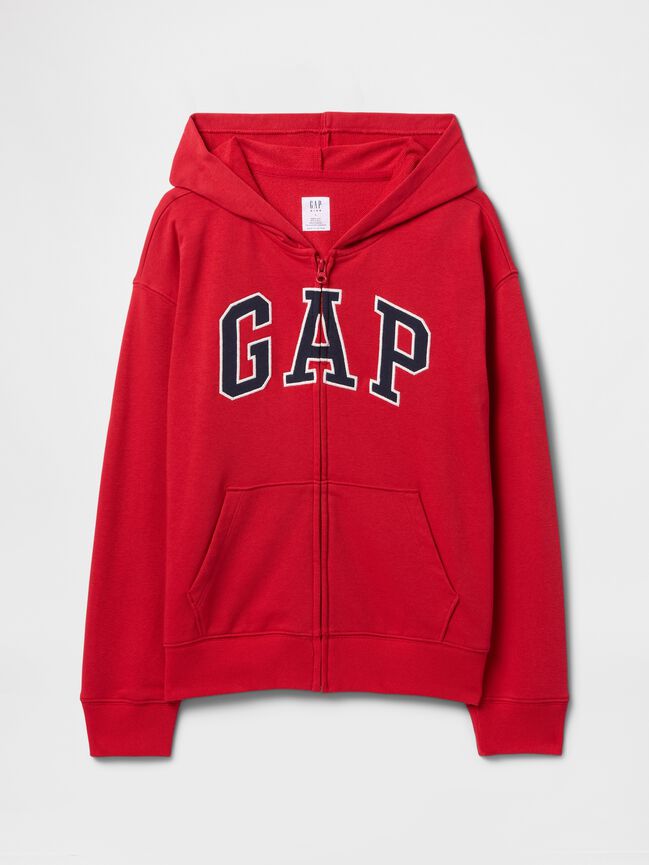 Kids Relaxed Gap Logo Zip Hoodie kids relaxed gap logo zip hoodie