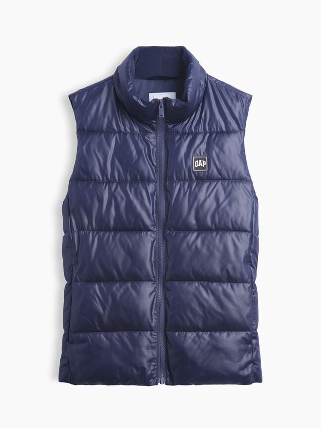 Relaxed Puffer Vest gap relaxed puffer vest