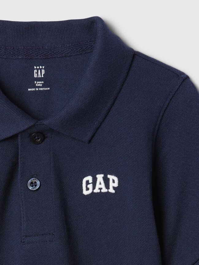 babyGap Logo Pique Polo Shirt babygap logo pique polo shirt