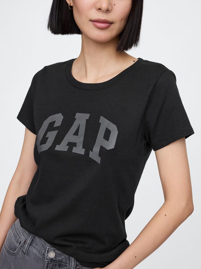 تي شيرت بشعار Gap (عبوة من قطعتين) تي شيرت بشعار gap عبوة من قطعتين