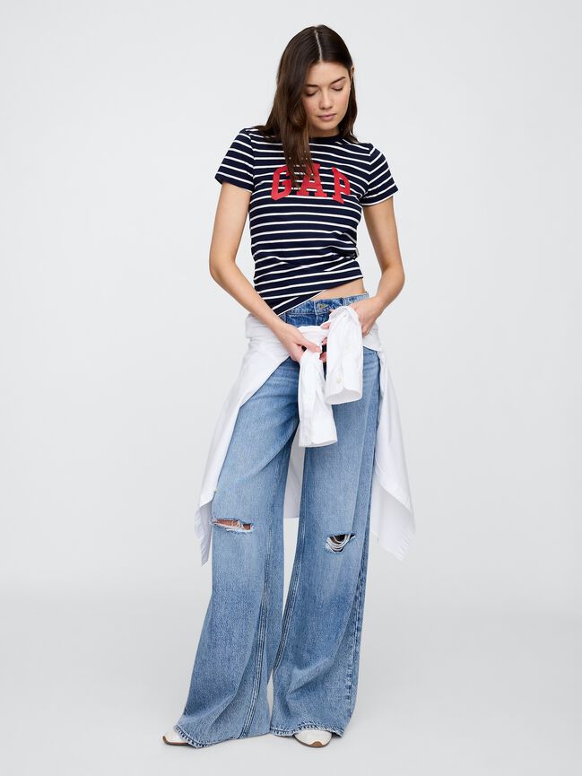 Gap Logo T-Shirt (2-Pack) gap logo t shirt 2 pack