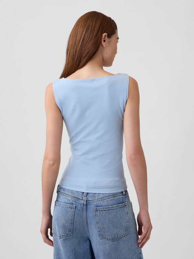 Boatneck Tank Top gap boatneck tank top