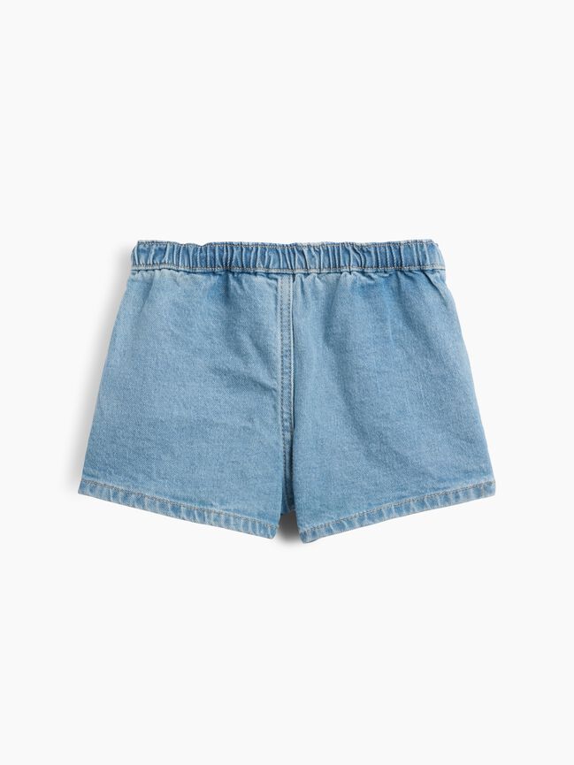 Baby & Toddler Denim Pleated Skort gap baby toddler denim pleated skort