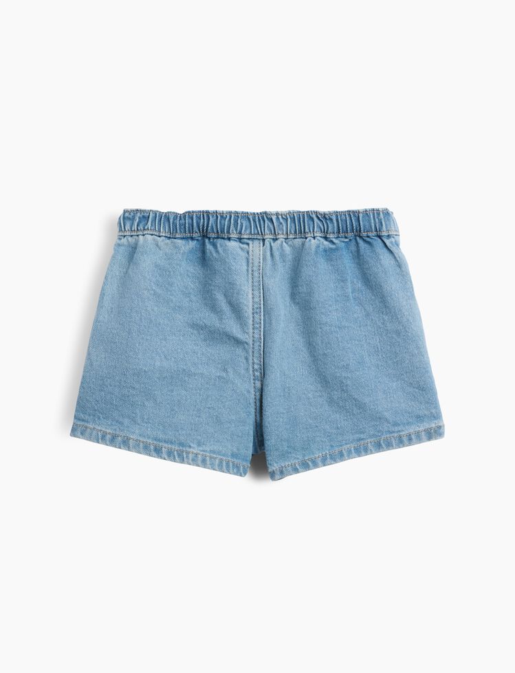 Baby & Toddler Denim Pleated Skort gap baby toddler denim pleated skort
