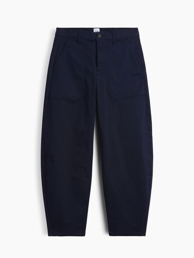 Mid Rise Barrel Khakis gap mid rise barrel khakis