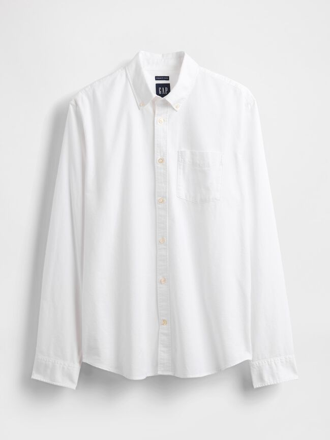 Oxford Button-Down Shirt gap oxford button down shirt