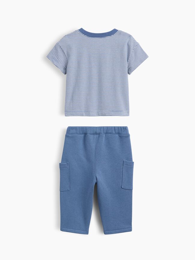 Baby Brannan Bear Cargo Outfit Set gap baby brannan bear cargo outfit set