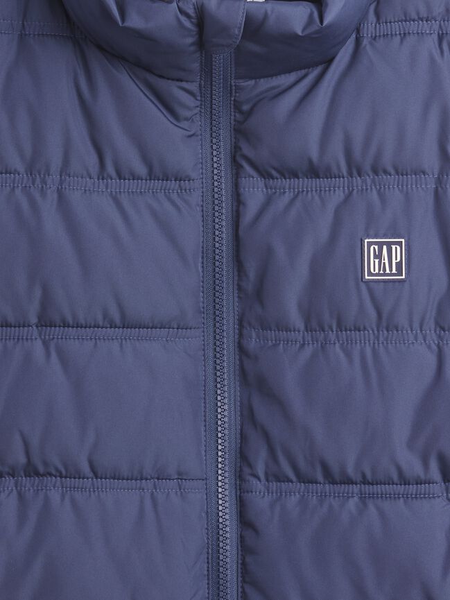 Relaxed Puffer Vest gap relaxed puffer vest