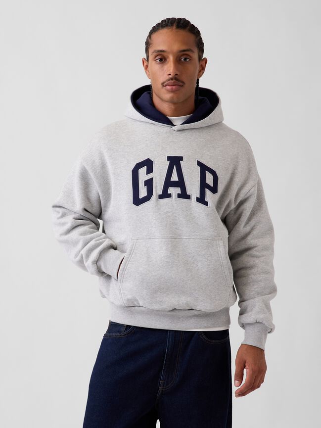 Adult VintageSoft Reversible Oversized Logo Hoodie gap adult vintagesoft reversible oversized logo hoodie