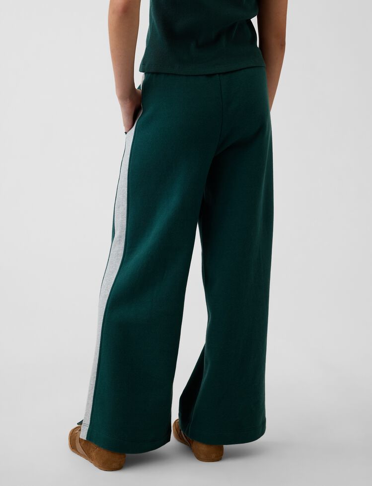 Kids VintageSoft Baggy Varsity Sweatpants gap kids vintagesoft baggy varsity sweatpants