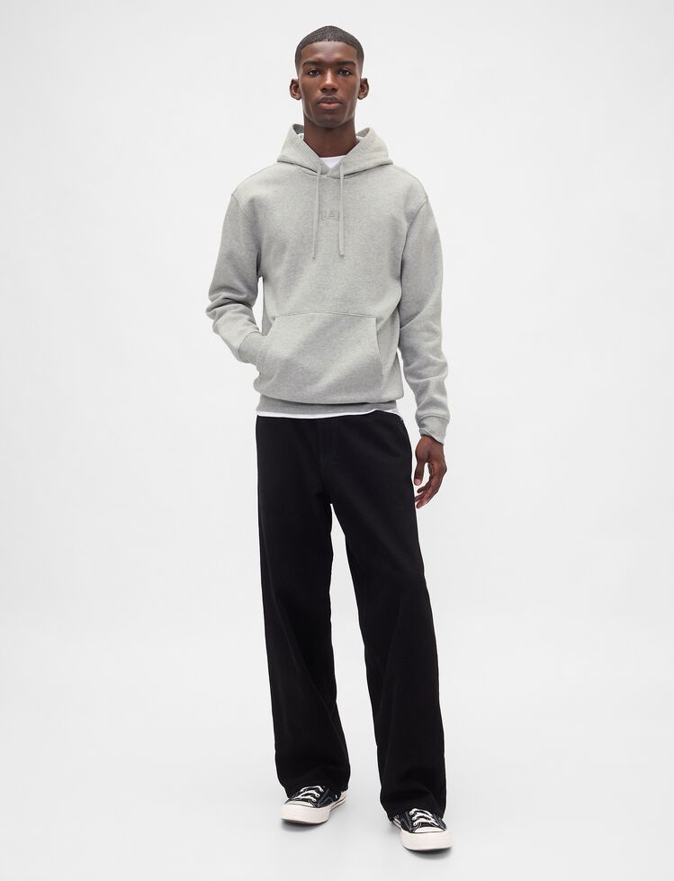 Relaxed Gap Mini-Logo Hoodie relaxed gap mini logo hoodie
