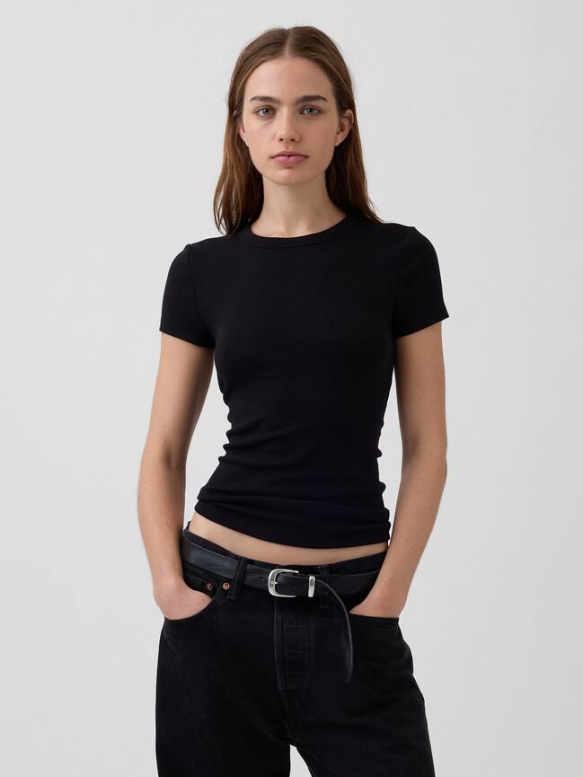 Modern Crewneck T-Shirt gap modern crewneck t shirt