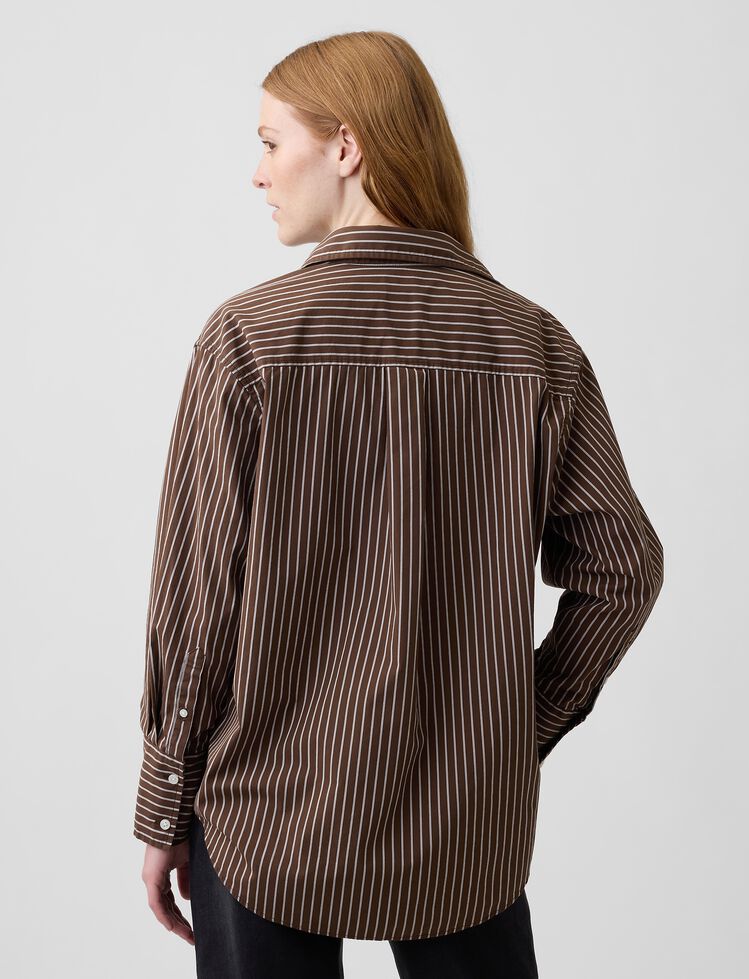 Poplin Big Shirt gap poplin big shirt