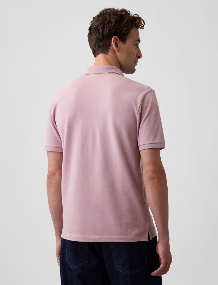 Stretch Pique Polo Shirt gap stretch pique polo shirt