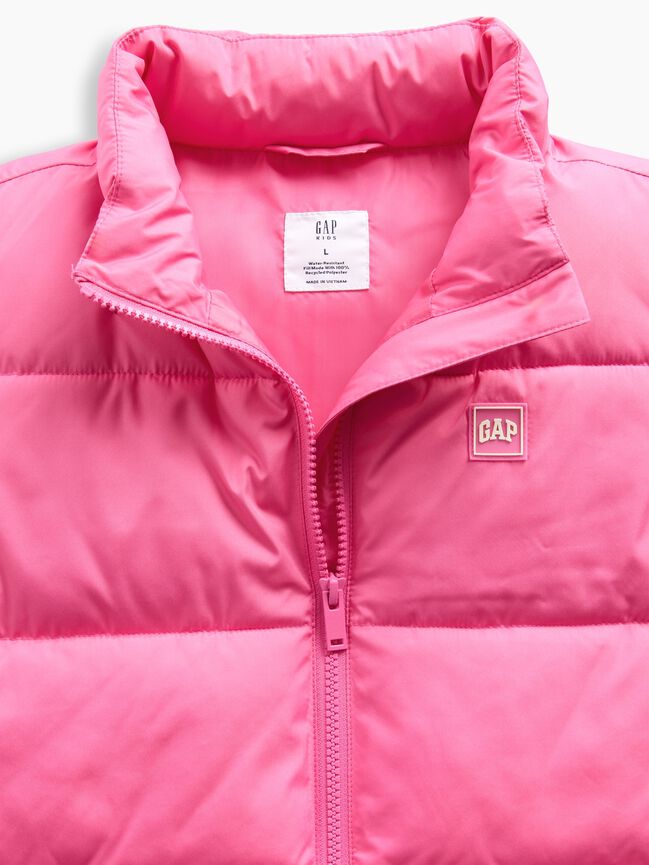 Kids Relaxed Puffer Vest gap kids relaxed puffer vest