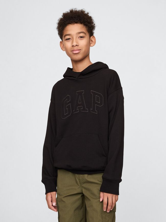 Kids Relaxed Gap Logo Hoodie kids relaxed gap logo hoodie