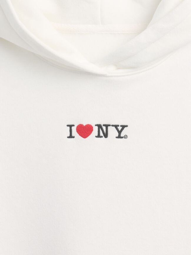 Kids VintageSoft Oversized I Heart NY Hoodie gap kids vintagesoft oversized i heart ny hoodie