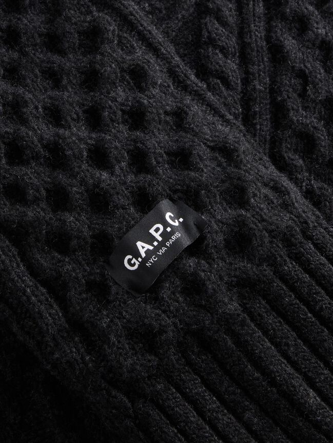 سترة صوف قبة مدورة gap سترة صوف قبة مدورة