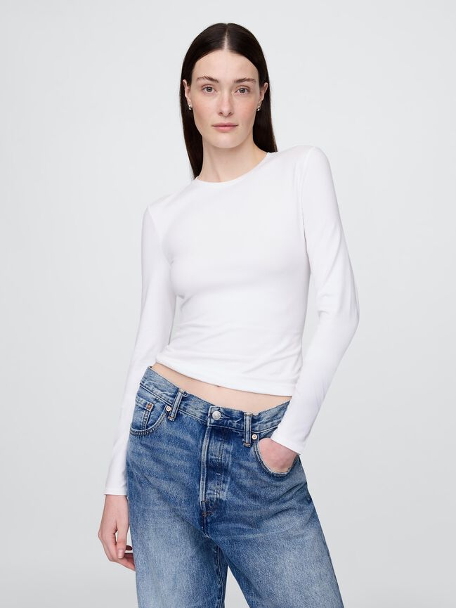 CloseKnit Jersey T-Shirt gap closeknit jersey t shirt