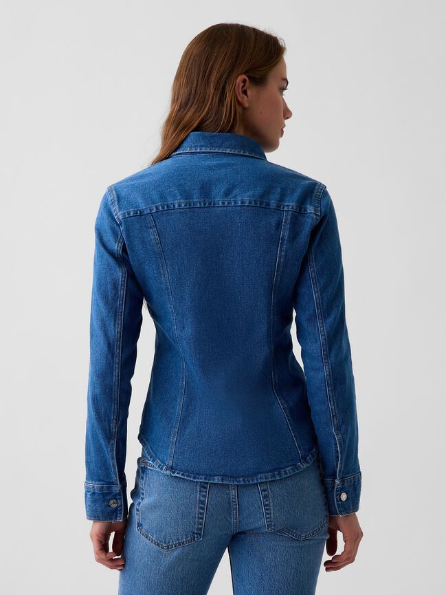 قميص كم طويل gap قميص كم طويل