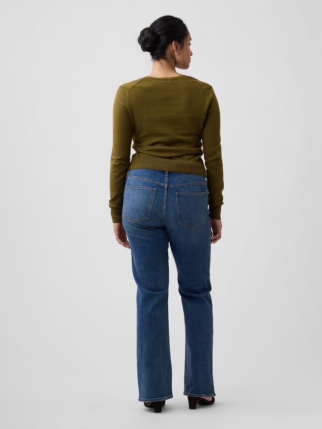Mid Rise Boot Jeans gap mid rise boot jeans