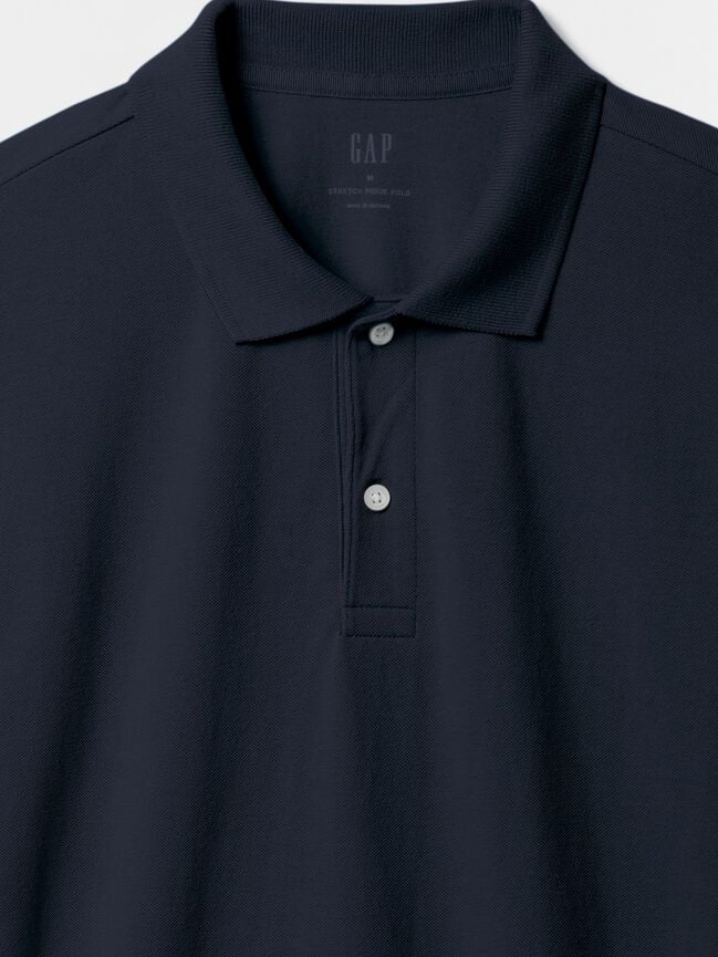 Stretch Pique Polo Shirt gap stretch pique polo shirt