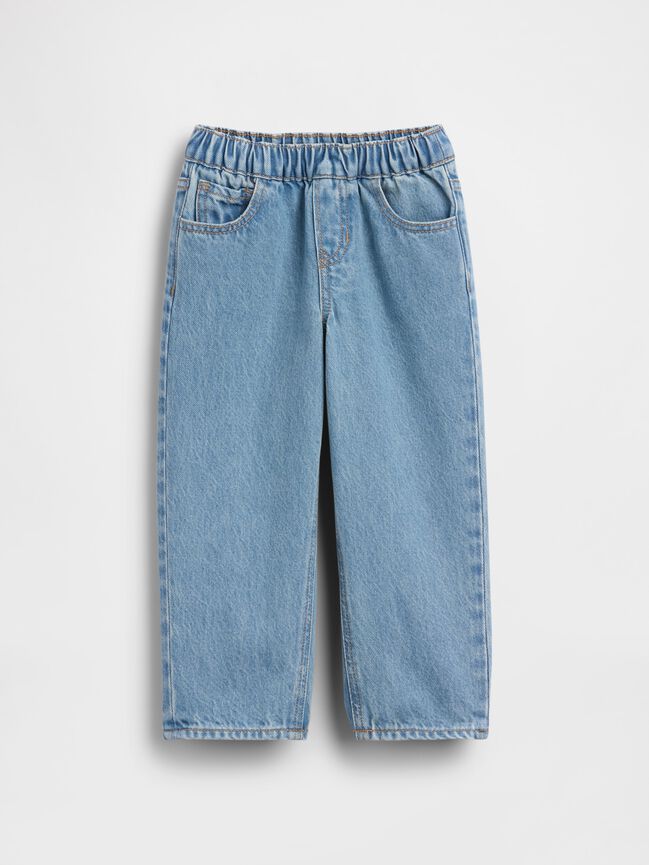 Baby & Toddler Pull-On Baggy Jeans gap baby toddler pull on baggy jeans