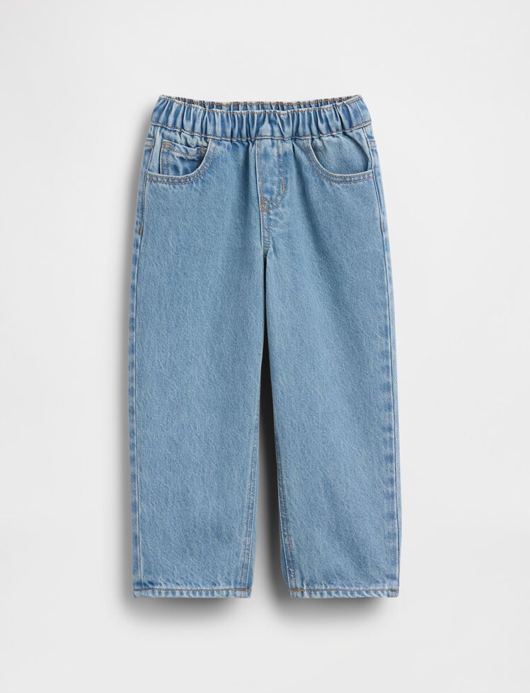 Baby & Toddler Pull-On Baggy Jeans gap baby toddler pull on baggy jeans