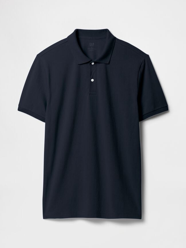 Stretch Pique Polo Shirt gap stretch pique polo shirt