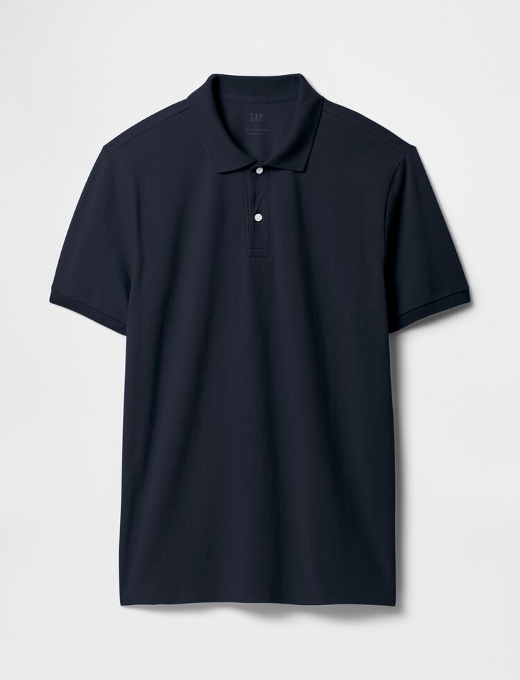Stretch Pique Polo Shirt gap stretch pique polo shirt